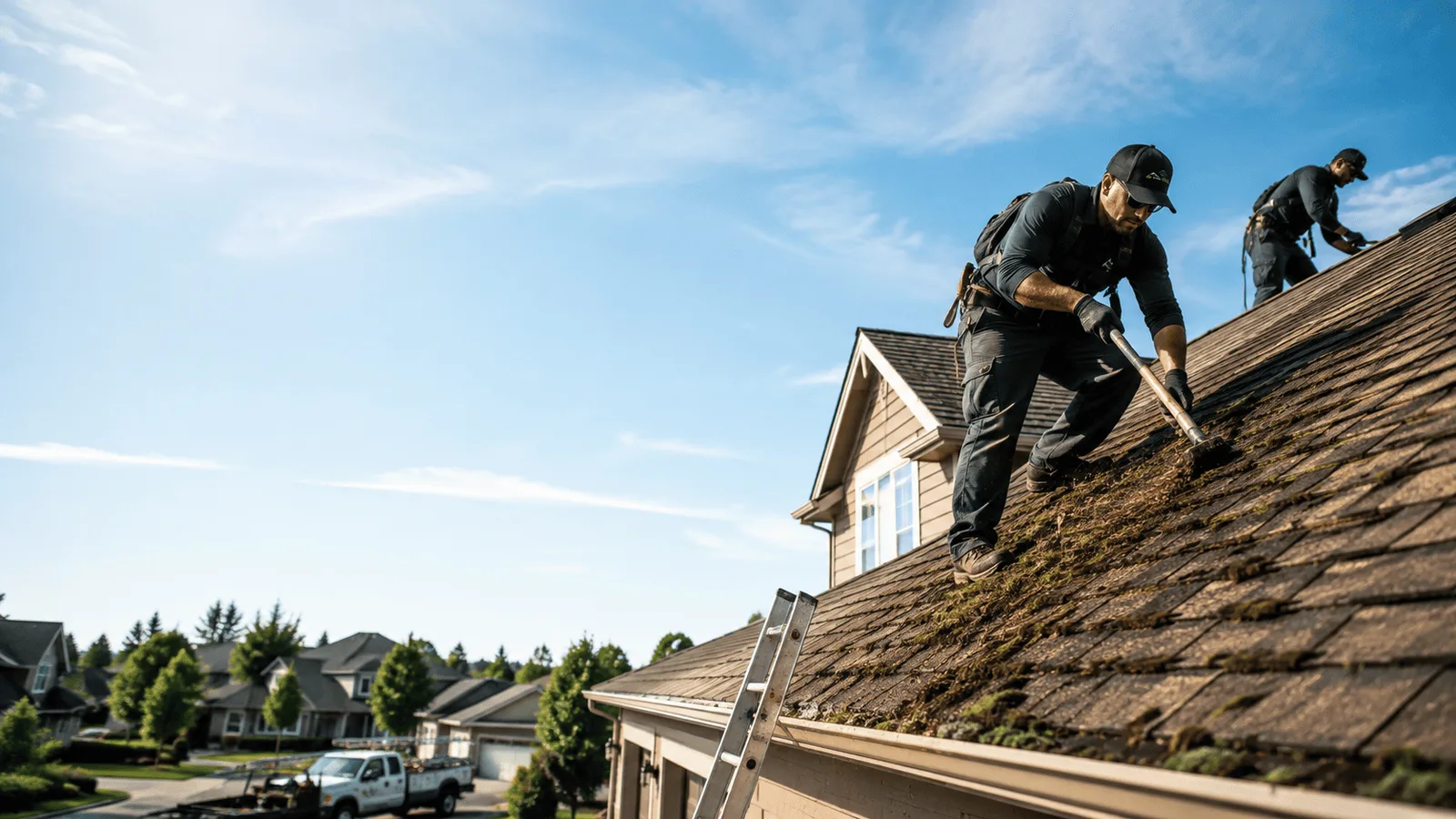 Roof Moss Removal in Russell, PA near me